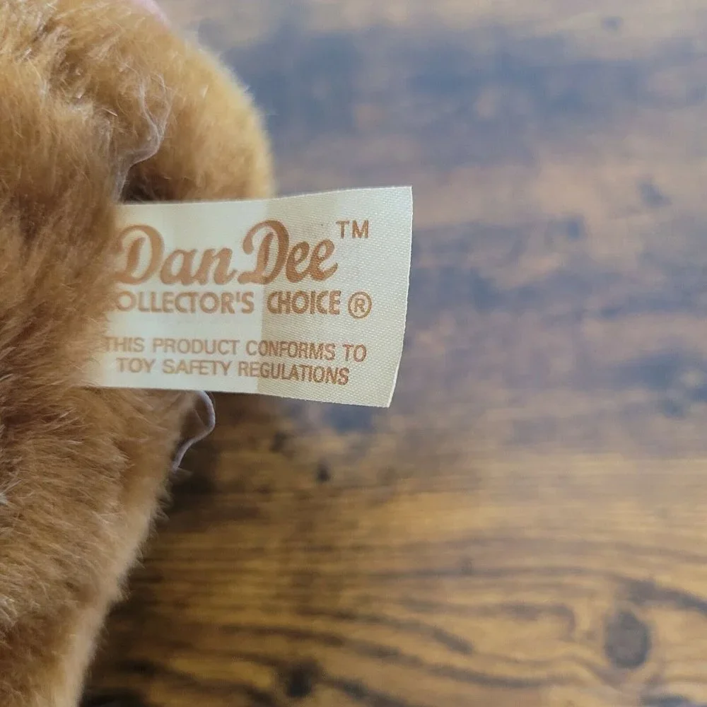 Dan Dee Collector's Choice Brown White Horse Pony Soft Plush Spotted
